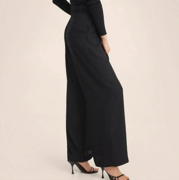 🆕️ Mango Wide Leg Smart 312 Pants - Picture 4 of 15
